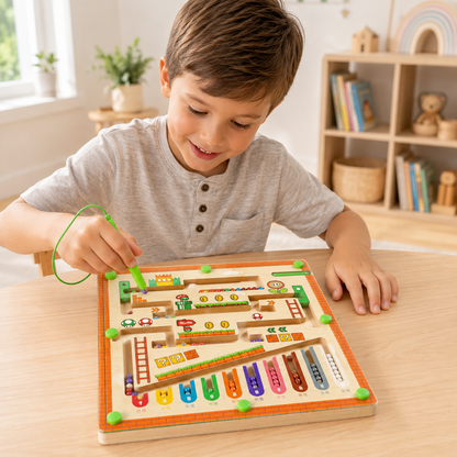 Magnetic Maze Board for Kids