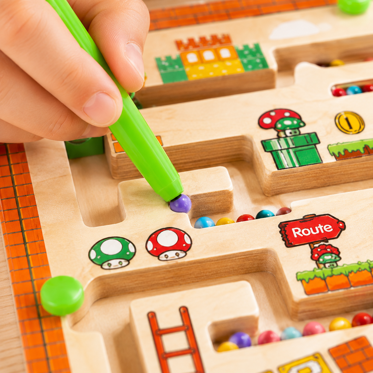 Magnetic Maze Board for Kids