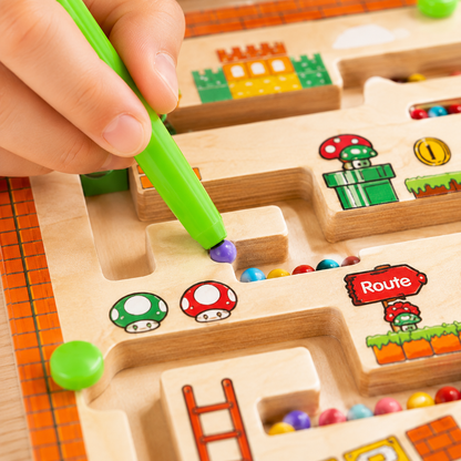 Magnetic Maze Board for Kids