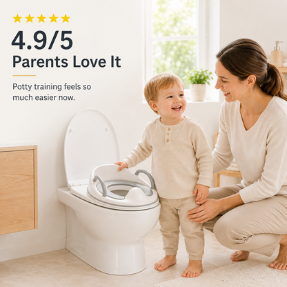 Baby Toilet Training Seat with Armrests
