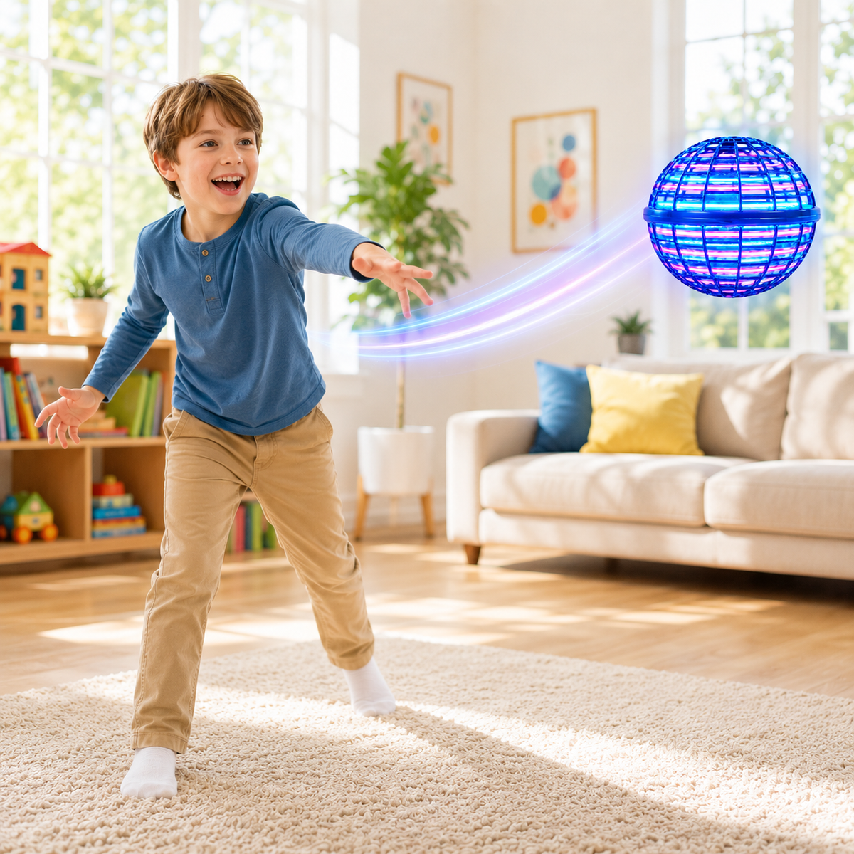 AirGlide LED Magic Floating Ball