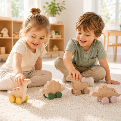 DreamRail Montessori Wooden Train