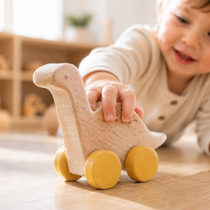DreamRail Montessori Wooden Train