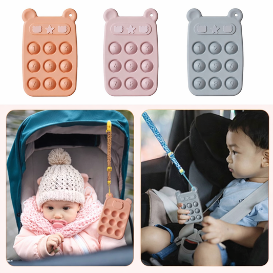 HappyTalk Baby Silicone Teether