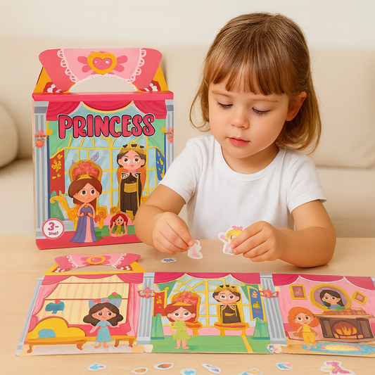 Reusable Montessori Sticker Books