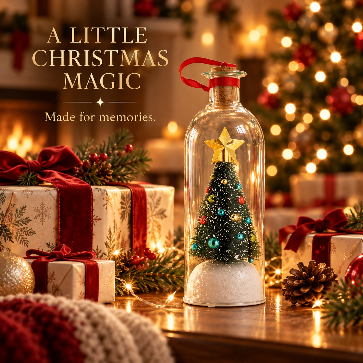 Christmas Wish Bottle