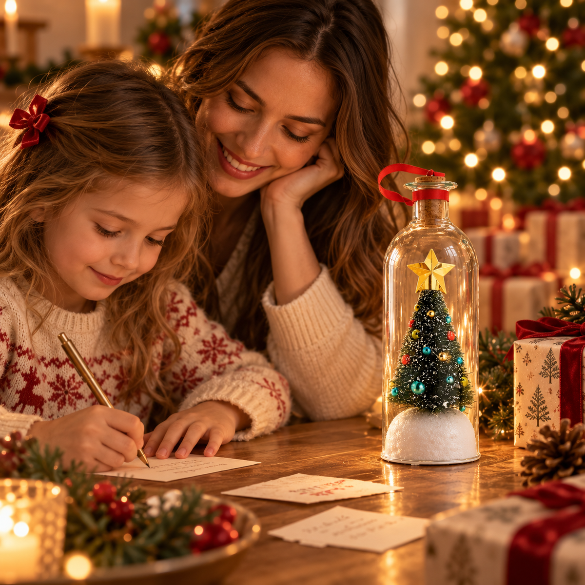 Christmas Wish Bottle
