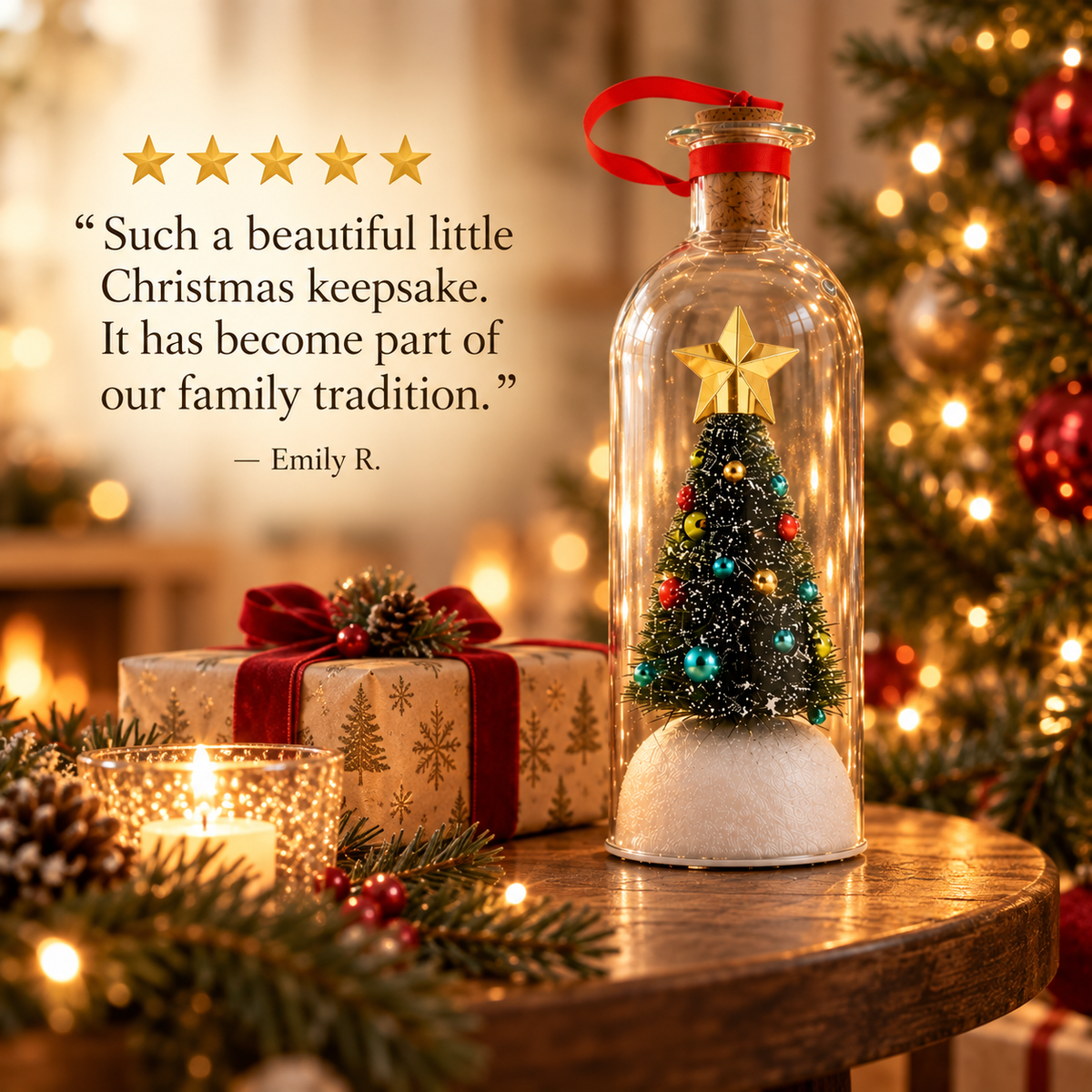 Christmas Wish Bottle