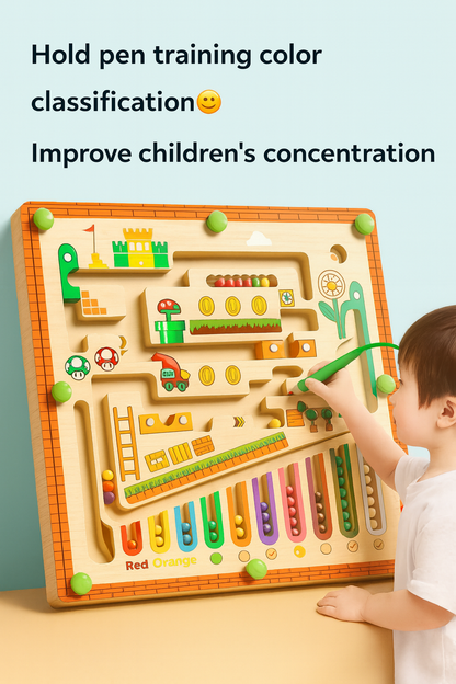Magnetic Maze Board for Kids