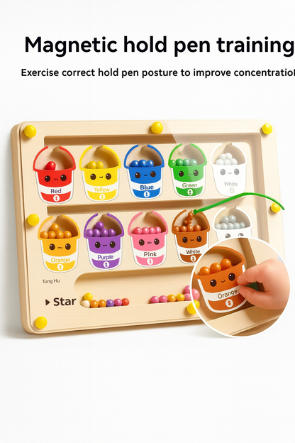 Magnetic Maze Board for Kids