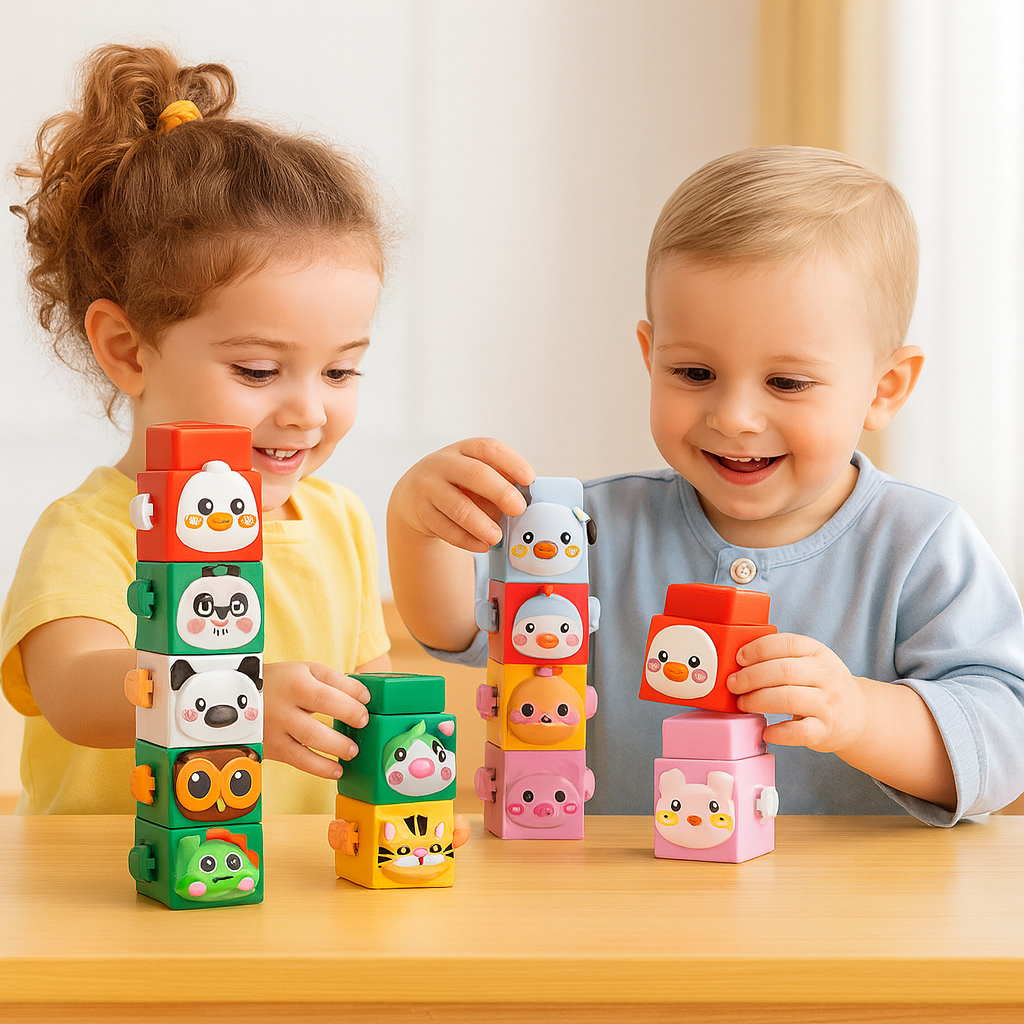 Wild Stack Animal Tower