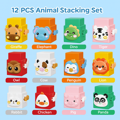 Wild Stack Animal Tower