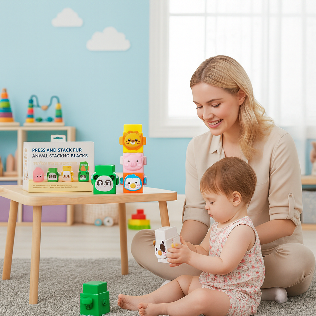 Wild Stack Animal Tower