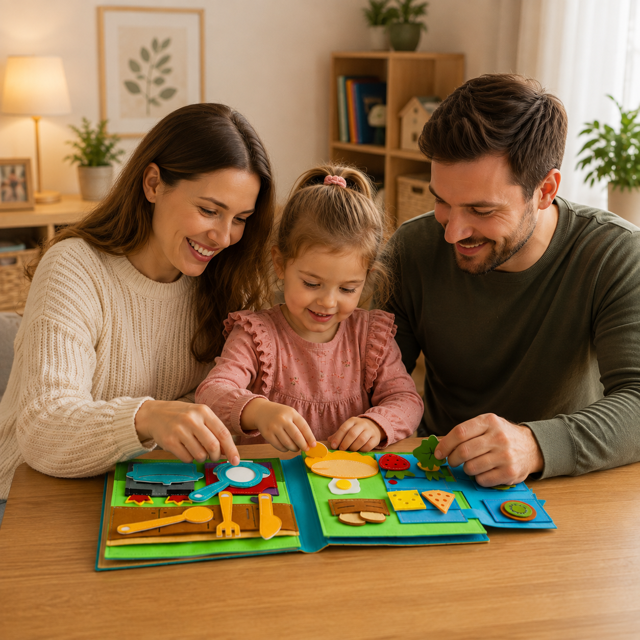 Montessori Felt Busy Book