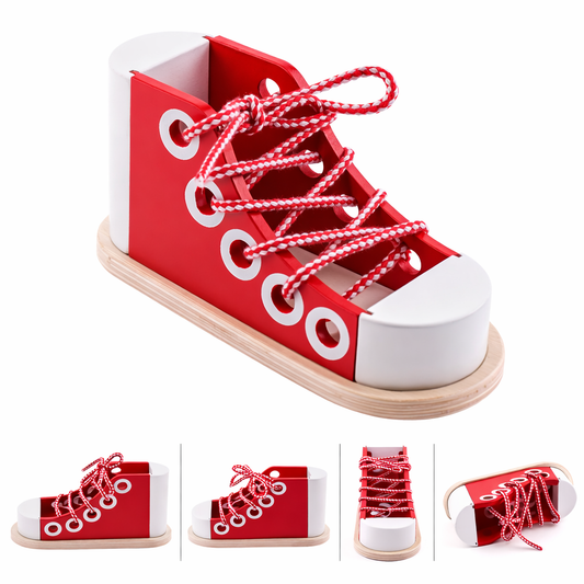 Montessori Shoe Lacing Toy