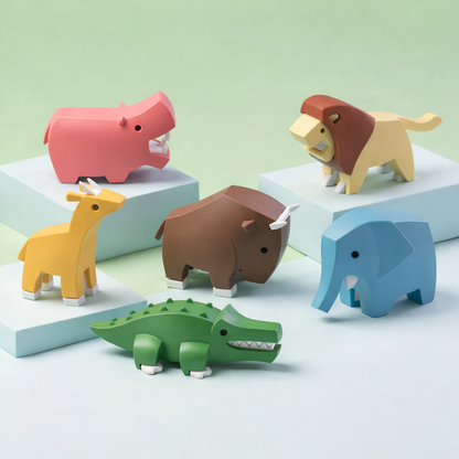 Magnetic Animal Builder Set