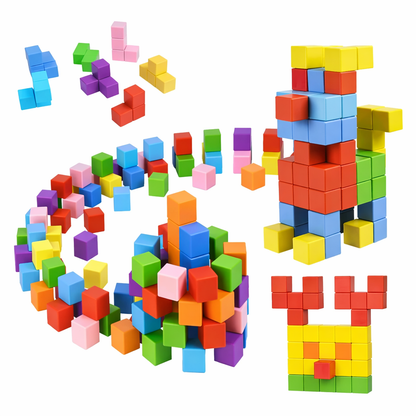 Magnetic Cube Builder Set