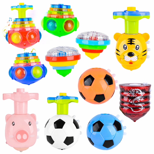 GlowSpin Luminous Spinning Top Toy