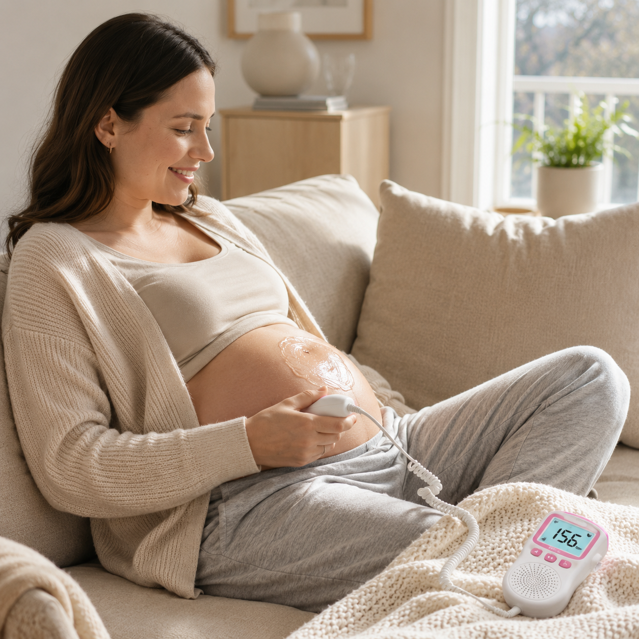 Portable Foetal Doppler