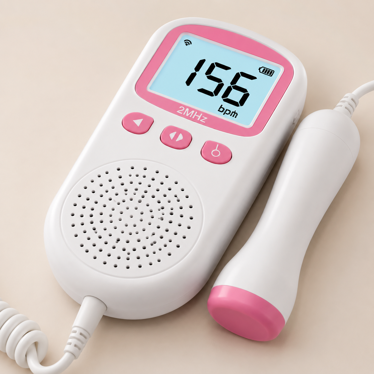 Portable Foetal Doppler