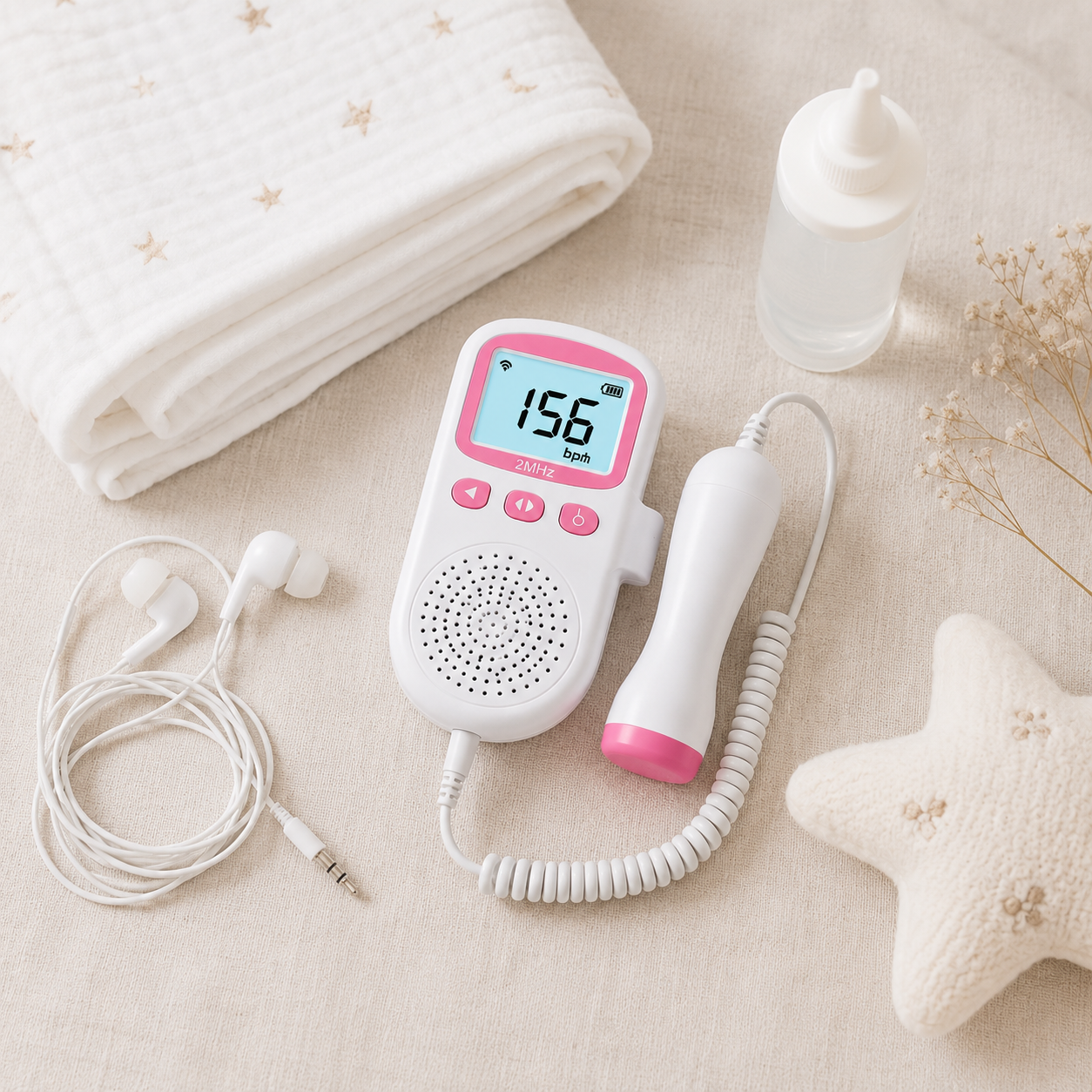 Portable Foetal Doppler