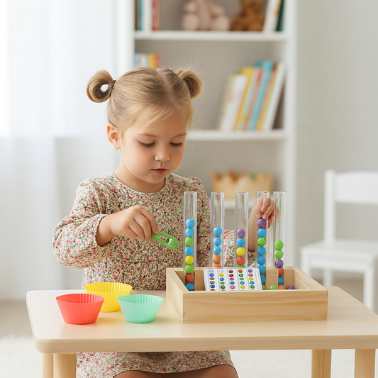 Test Tube Colours & Numbers Learning Set