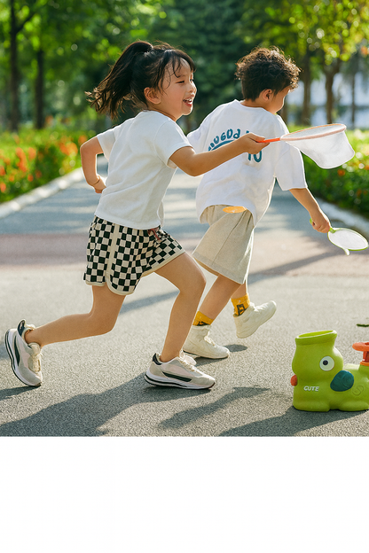 Flying Disc Blaster – Outdoor Fun Launcher Toy for Kids