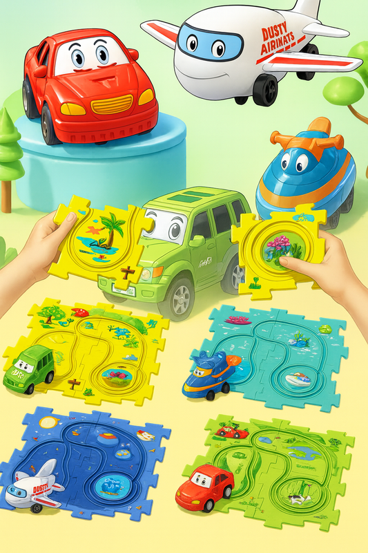 PuzzleTrack™ Customisable Car Racing Track