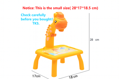 Kids LED Projector Drawing Table
