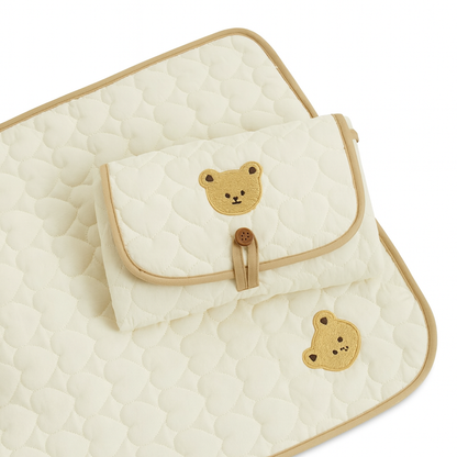 Portable Baby Changing Mat with Storage