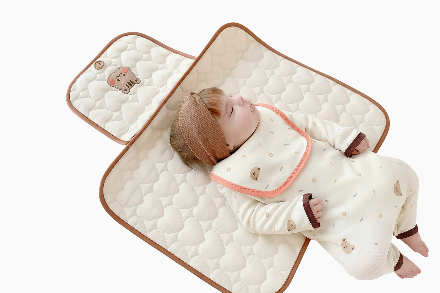 Portable Baby Changing Mat with Storage