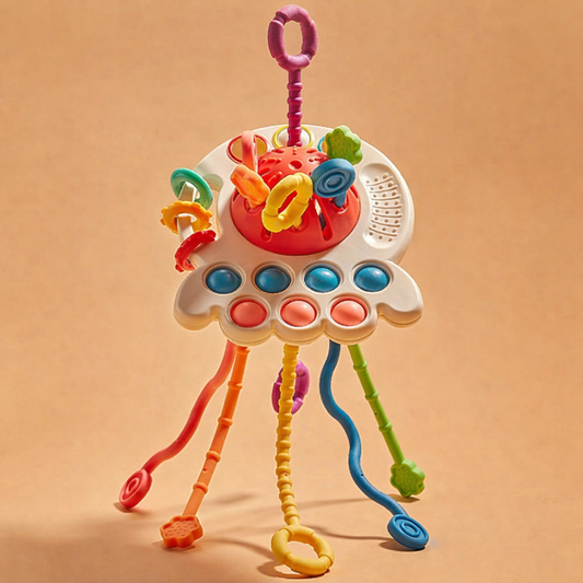 Octopus Sensory Pull Toy