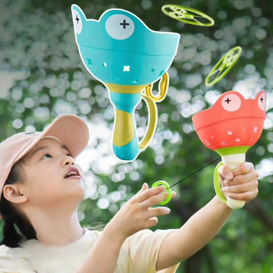 SkyWhirl Interactive Flying Disc Launcher