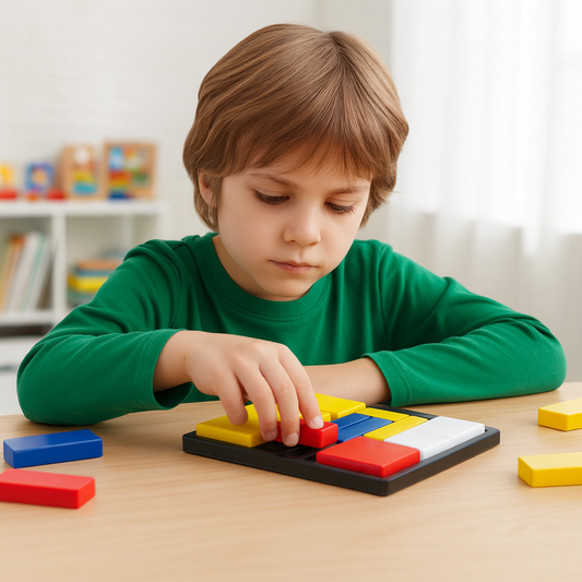 GeoPlay Shape & Stack Puzzle Blocks