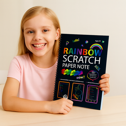 RainbowLite Scratch Art Pack