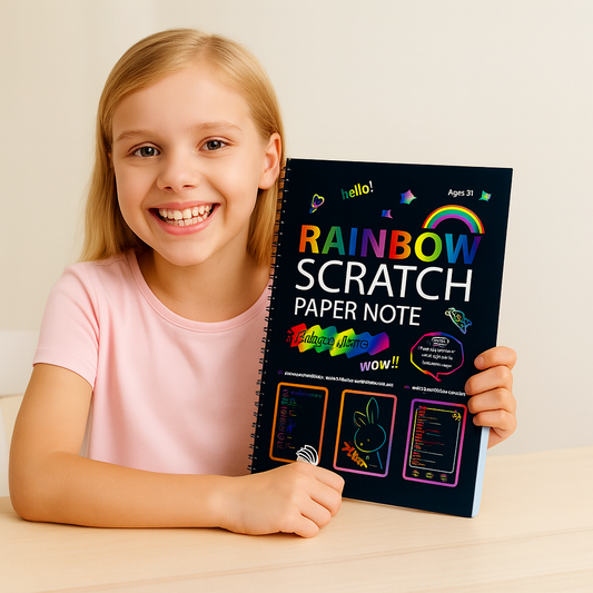 RainbowLite Scratch Art Pack