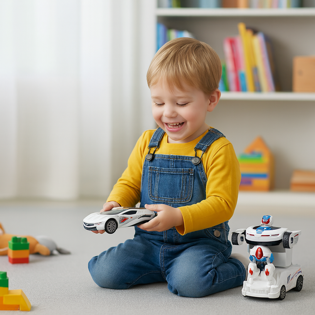 PatrolShift Transformer Cop-Car