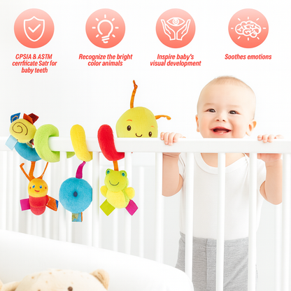 Baby Crib Hanging Spiral Toy