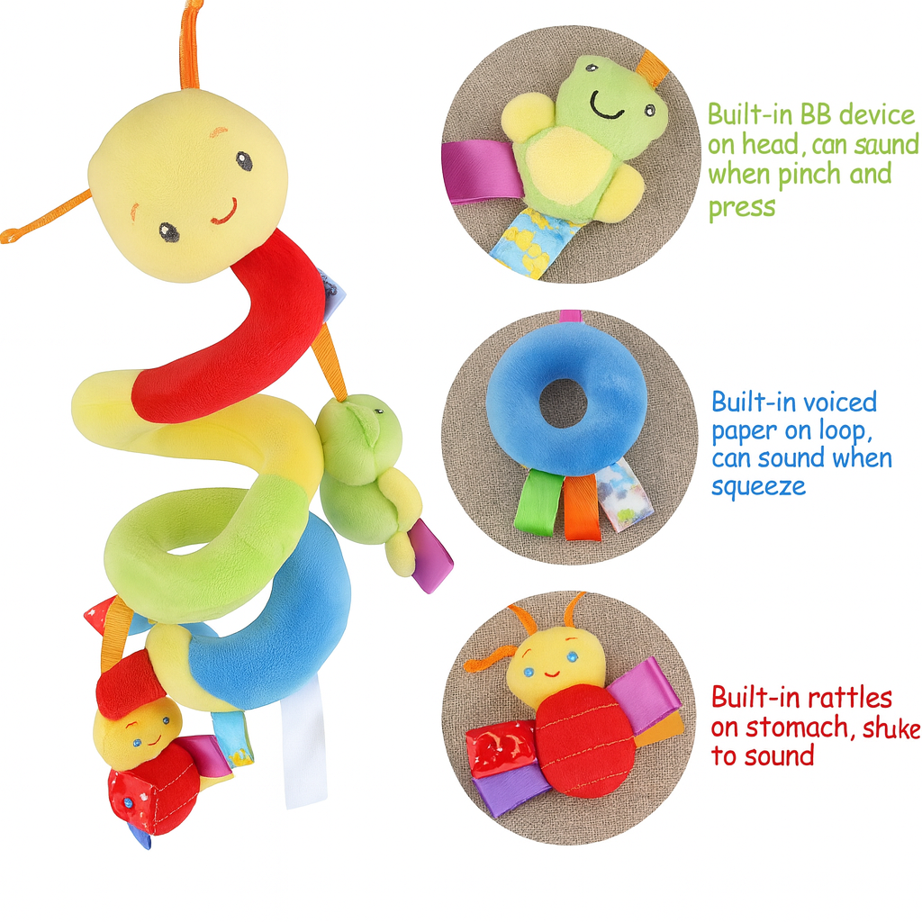 Baby Crib Hanging Spiral Toy