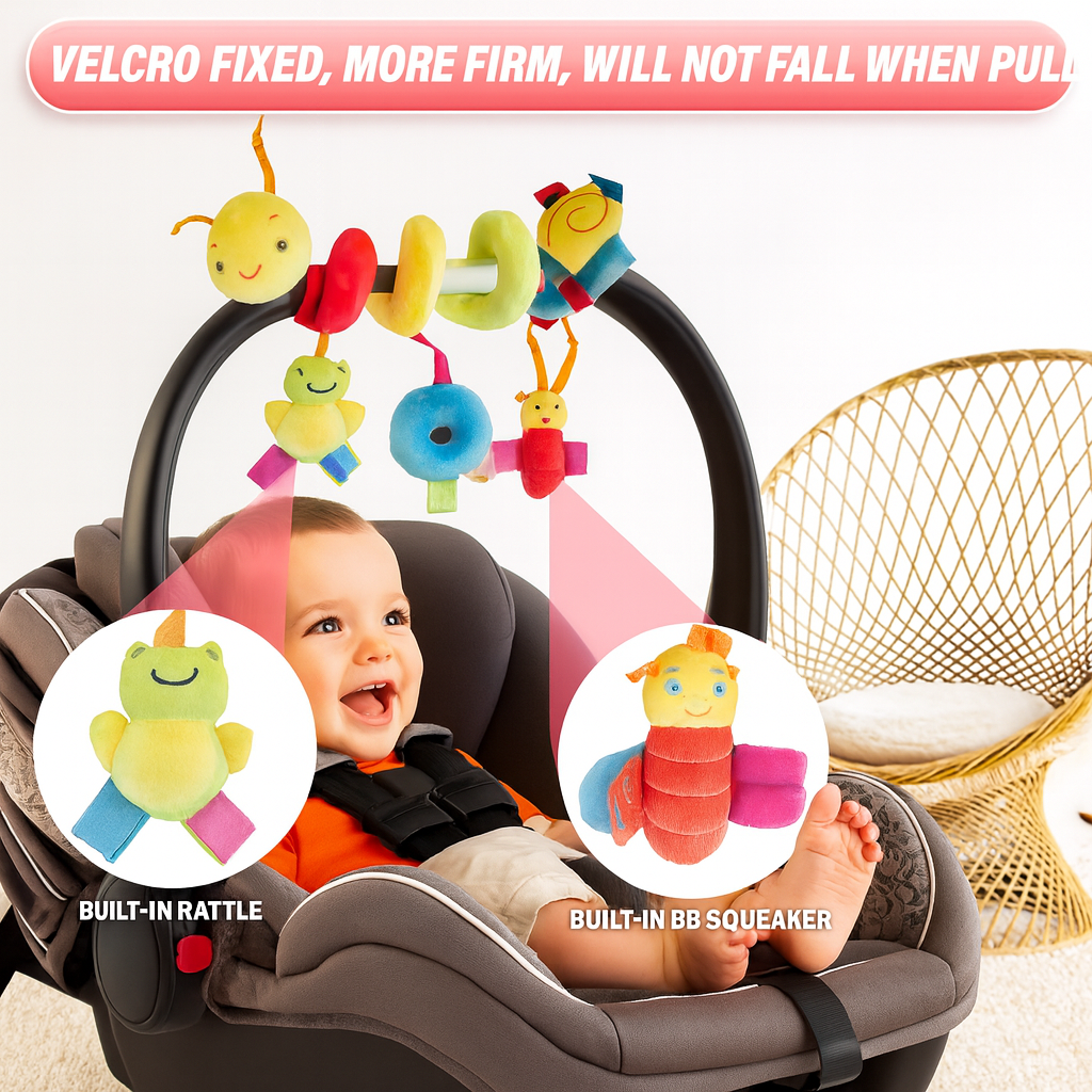 Baby Crib Hanging Spiral Toy