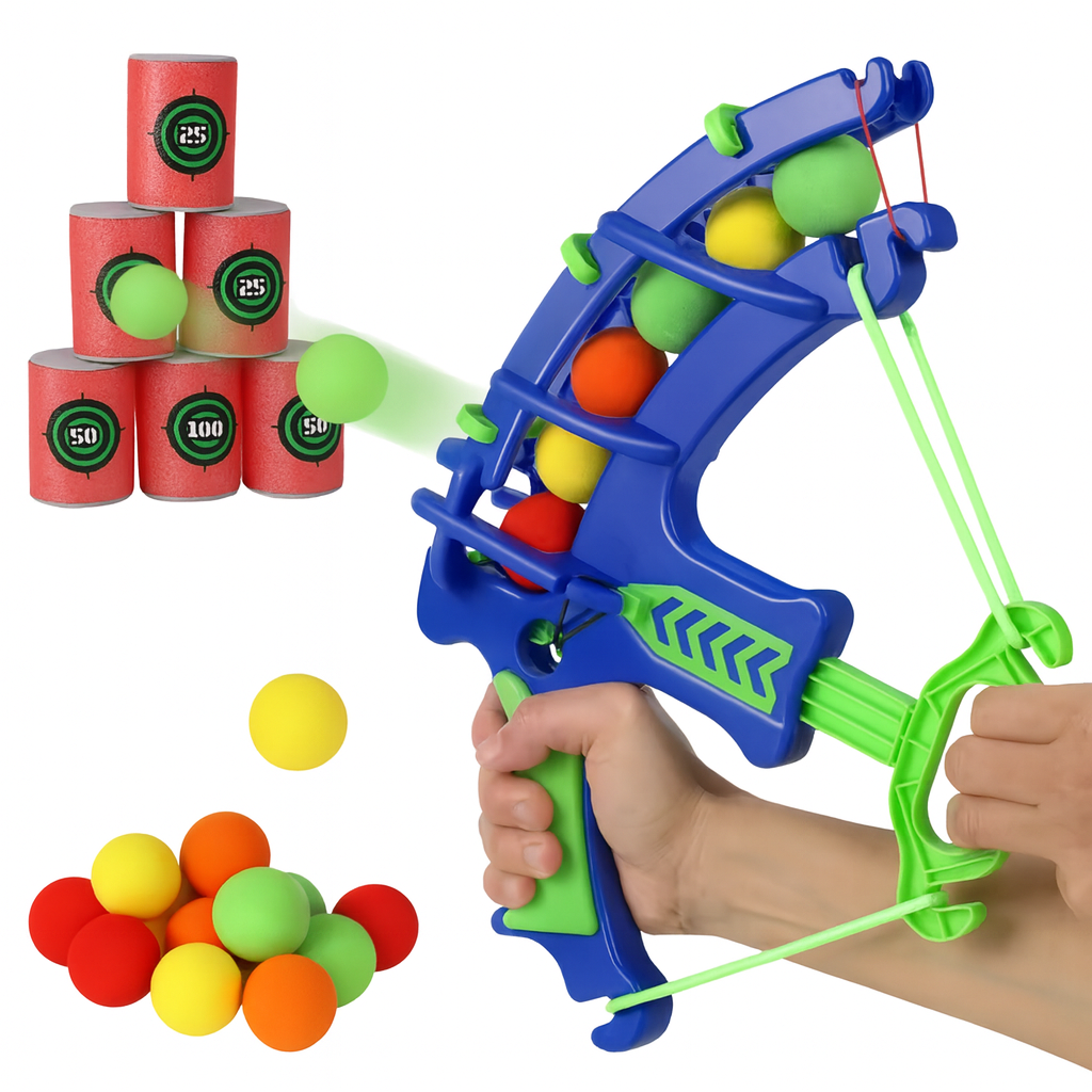 Soft Bullet Bow and Target Practice Set