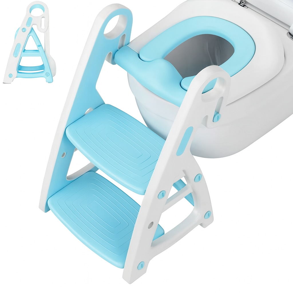 Children’s Toilet Training Seat with Ladder