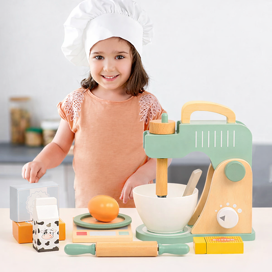 Little Chef Wooden Kitchen Play Set