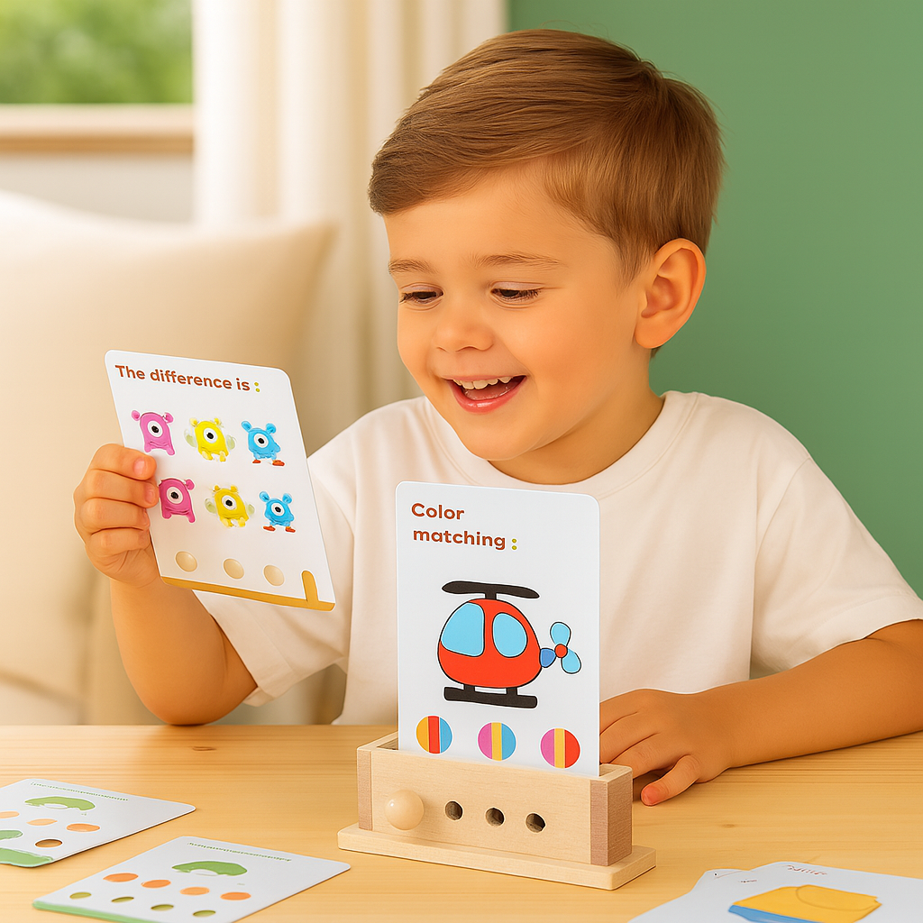 MindBuilder Wooden Logic Unlock Game