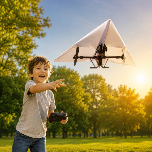 SkyGlider RC Paper Airplane