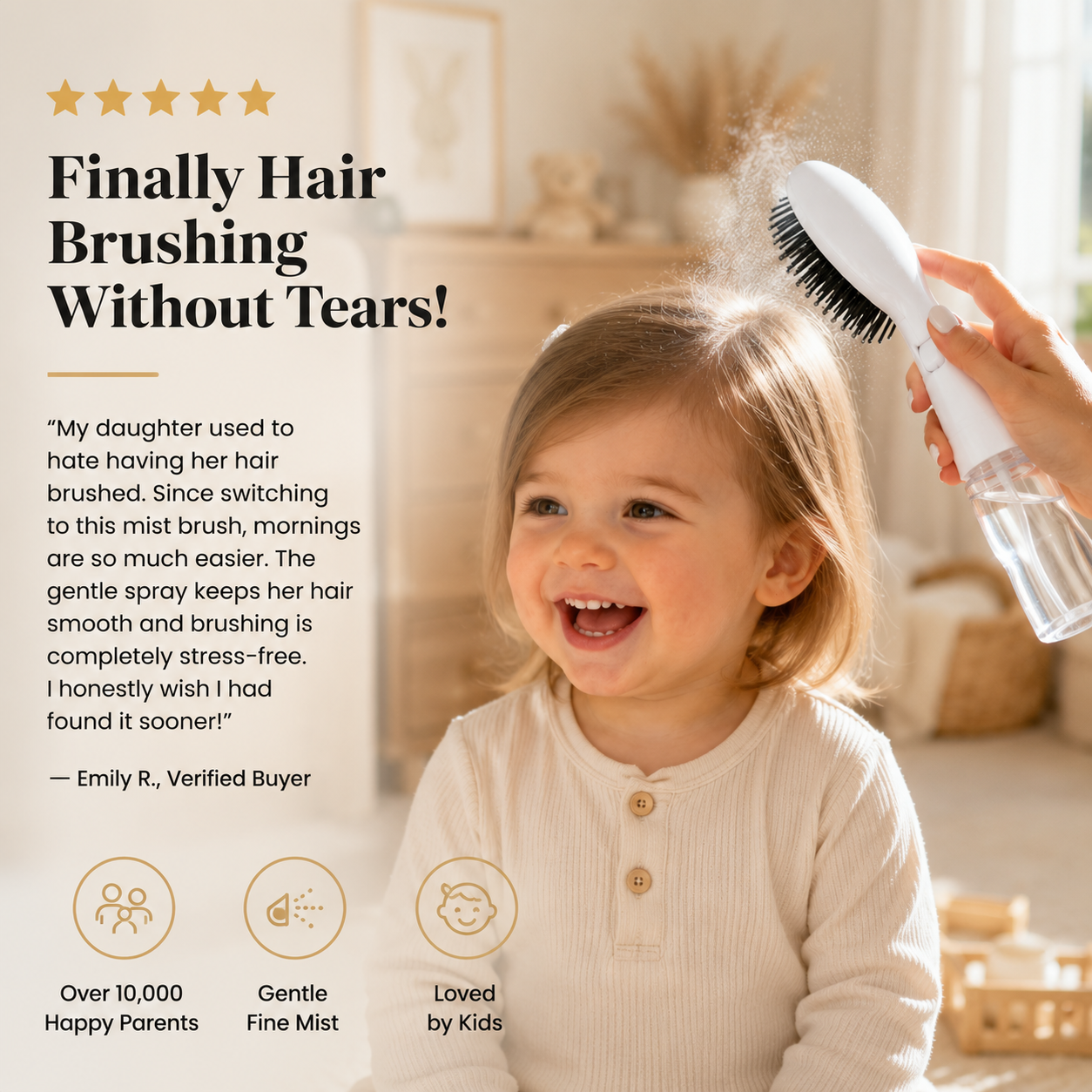 MistEase Spray Brush