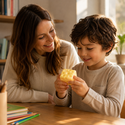 Cheese Squeeze Fidget Toy