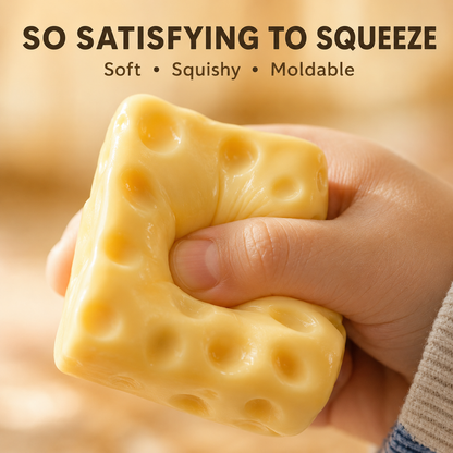 Cheese Squeeze Fidget Toy