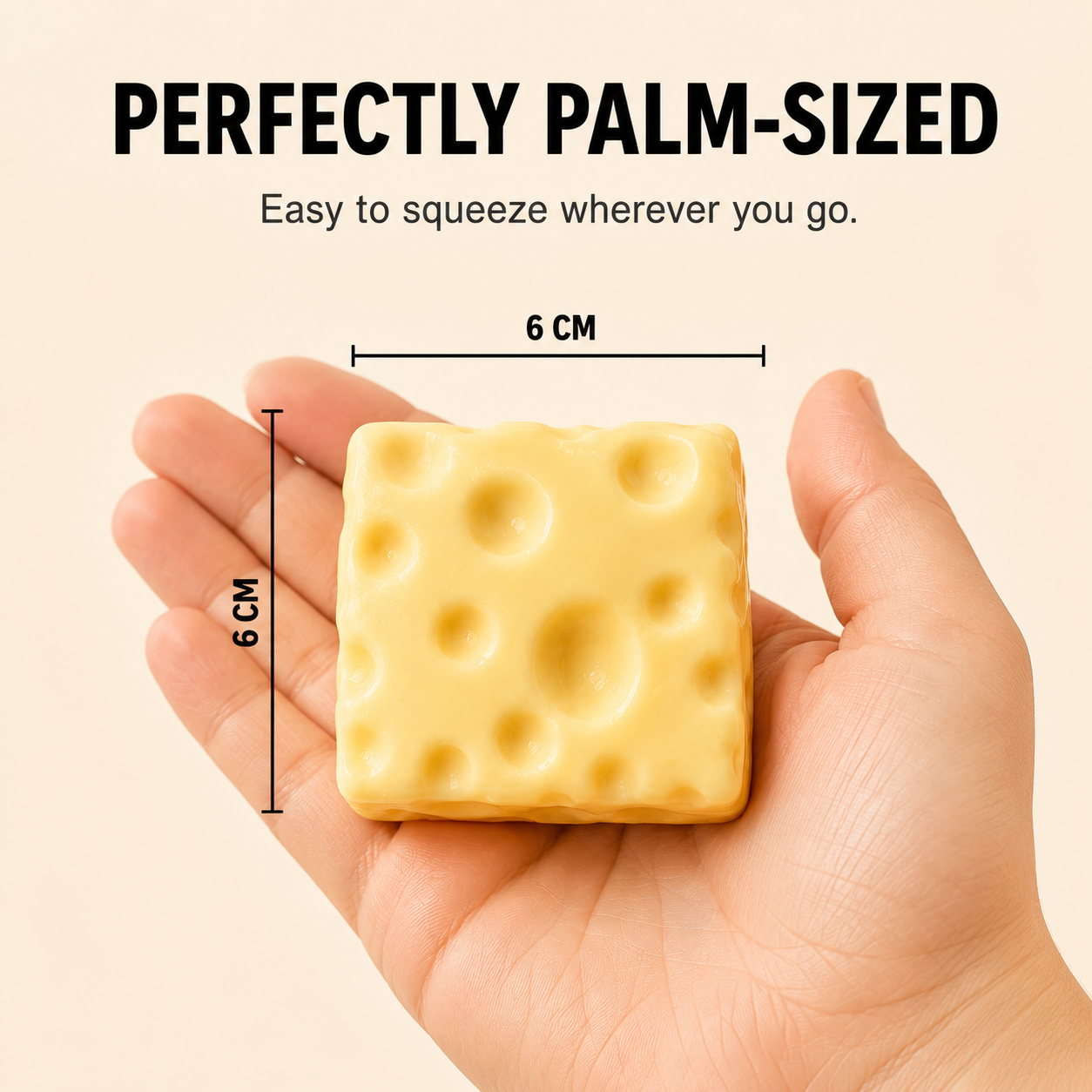 Cheese Squeeze Fidget Toy