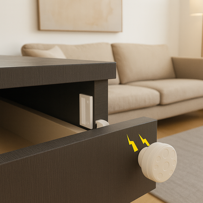 SecureLock Magnetic Child-Proof Cabinet & Door Lock Set